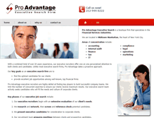 Tablet Screenshot of proadvantagejobs.com